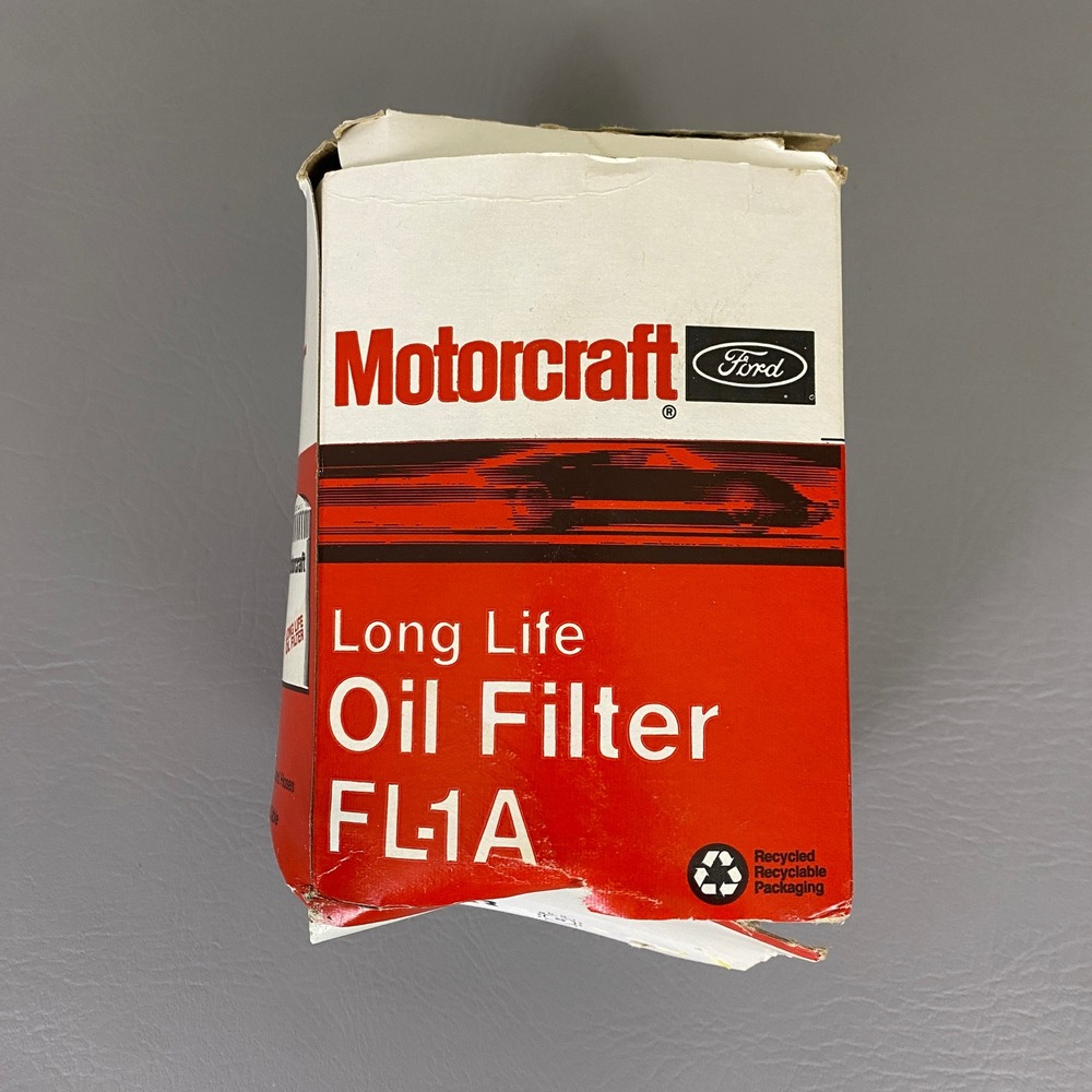 Motorcraft FL1A Long Life Oil Filter‎ Ford Quality Parts for Quality Cars New